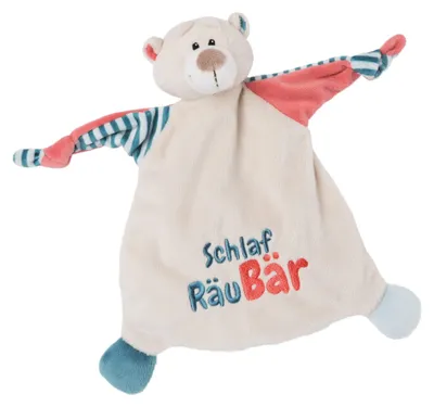 Produktbild von NICI Schmusetuch Bär Schlaf RäuBär 25x25 cm – Schnuffeltuch ab 0+ Monaten – Kusc