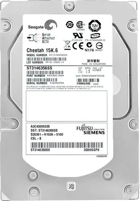 Immagine prodotto di Disco rigido Fujitsu 146Gb ST3146356SS 15000Rpm Sas 3,5" pollici A3C40096035