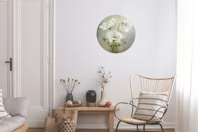 Produktbild von MuchoWow® - Schlafzimmer - Bilder - Der Kreis - Kunst für die Wohnung - Plastik - Kunstdruck - Wandbild