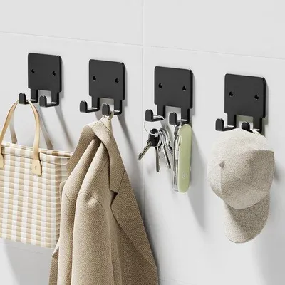 Produktbild von Wandkegels-Set mit 4 Stücken, inkl. Scheermesjen, Capuchons, Trockenenanzug und Dusche