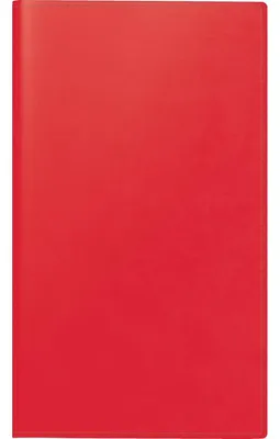 Produktbild von Taschenkalender Modell int. 8,7x15,3cm 1 Woche/2 Seiten Kunstleder rot 2027