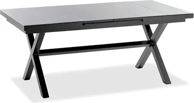 Produktbild von Niehoff Nalvo Ausziehtisch Grau Aluminium/Glas