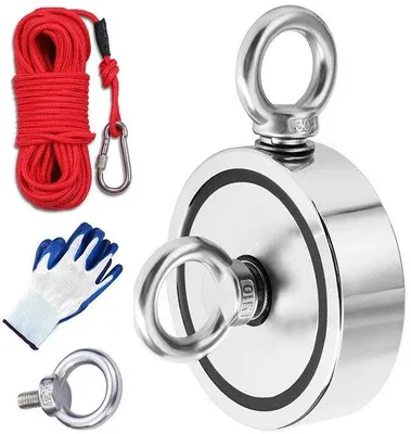 Produktbild von Famanu Magnetfischen Starterpaket - Neodym-Magnet mit Zubehör