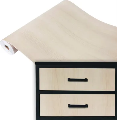Produktbild von Klebefolie Möbel 90x100 cm - Navarra Esche - Möbelfolie selbstklebend in Holzoptik - Folie für Möbel zur schnellen Renovierung von Türen, Schränken und Regalen - Möbelfolie dekorativ und pflegeleicht