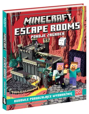 Produktbild von Minecraft: Escape Rooms – Rätselbuch für Fans POLSKA WERSJA JĘZYKOWA