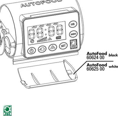 Produktbild von JBL AutoFood BLACK Batteriedeckel