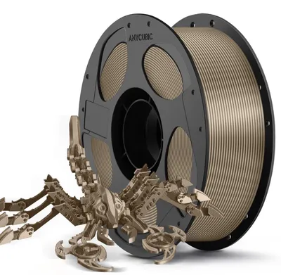 Metallic PLA-Filament 1,75 mm, 1 kg, champagner-gold