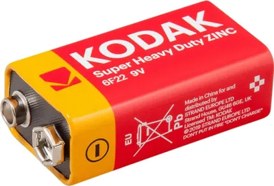 Zdjęcie produktu dla Kodak Bateria 9v (6f22) Cynkowo-Węglowa W Folii