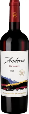 Produktbild von Anderra Carmenère Valle Central 2020 Valle Central | Chile | 13% vol | 0,75 l