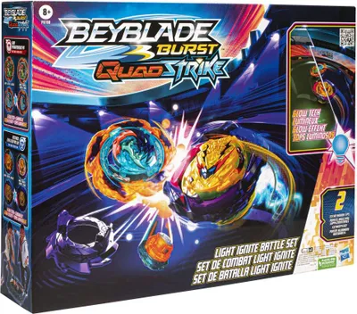 Image de Hasbro BEYBLADE QS LIGHT IGNITE BATTLE-SET