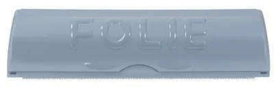 Produktbild von Folienabroller Rollenhalter Folienschneider Folienhalter Frischhaltefolie Folie, Farbe:grau