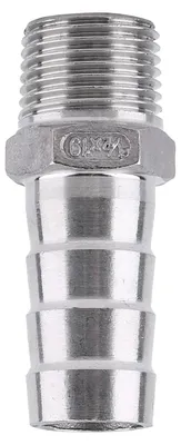 Productafbeelding van Verbindingsstuk voor slangen, roestvrij staal, 1/8 inch tot 3/4 inch