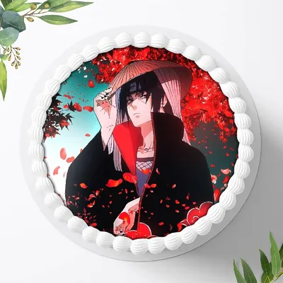 Produktbild von Für die Geburtstags Torte ein Tortenaufleger, Zuckerbild mit dem Motiv: Anime Manga, Essbares Foto für Torten, Fondant, Ø 20cm, 0318c