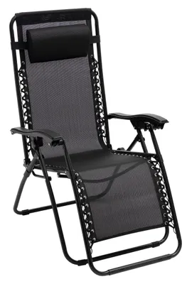 Produktbild von Omgoods – Gartenliege – Faltbarer Zero-Gravity-Sessel für Entspannung