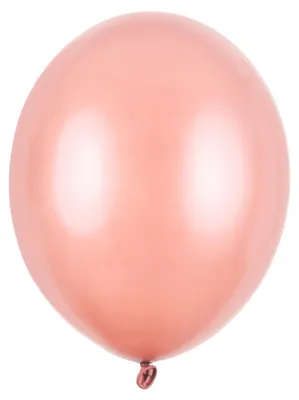 Zdjęcie produktu dla 10 szt. balon Ø30cm "Uni Metallic" | Różowe złoto