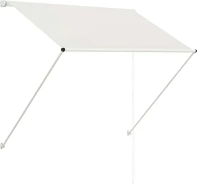 Obrázok produktu pre stiahnuteľná markíza vidaXL 150 × 150 cm krémová