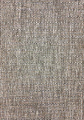 Immagine prodotto di Teppium Tappeto Interno Esterno Monocolore Tessitura Piatta Impermeabile Balcone Terrazza Soggiorno Stile Boho Nordico, Dimensioni: 120x170 cm