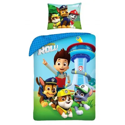 Produktbild von PAW Patrol Bettbezug, Rolle - 140x200 cm - Baumwolle
