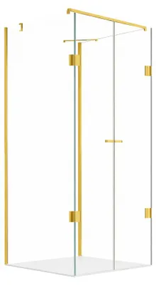 Obrázek produktu pro Glaswerk Westfalen - Emma 100x100x100 cm U-Form Duschkabine Gold