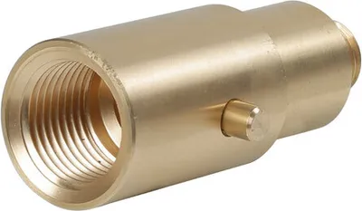Image de Adaptateur GPL Lampa - Baïonnette - M14 - 73 mm - Laiton