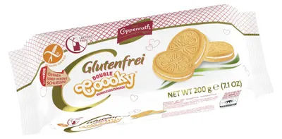 Produktbild von Coppenrath Glutenfrei Double Coooky Vanille 200g