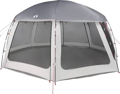Obrázok produktu pre vidaXL Bazénový stan s odnímateľnou plachtou Sieťované steny Sivá 612x612cm