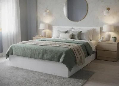 Produktbild von Komvortowy | Bett 160x200 Cm | Doppelbett Mit Metall-Lattenrost | ALPINWEIß | Matratze 14 cm H3/H4 | Bettkasten Ohne Bodenplatte