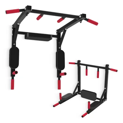 Produktbild von 4FIZJO Klimmzugstange 2-in-1 Wandmontage Dips Training 150 kg