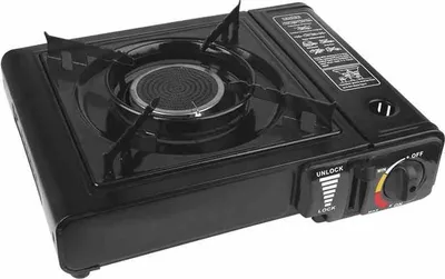 Zdjęcie produktu dla Przenośna kuchenka gazowa 1.62kW, z ceramicznym palnikiem, na wkład