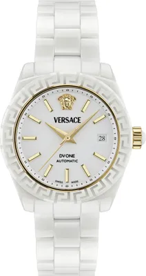 Produktbild von Versace DV One Ceramic Automatic VE6B00223 Frauenuhr DV One Ceramic Automatic