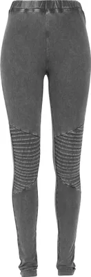 Image de Urban Classics Ladies - DENIM JERSEY Leggings dunkelgrau 5XL