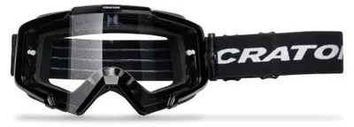 Zdjęcie produktu dla Okulary MTB Cratoni C-Dirttrack czarne, błyszczące, przezroczyste soczewki