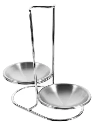 Produktbild von Edelstahl Löffelhalter für Küchenutensilien Hitzebeständiger Schöpfkellenständer für Zuhause und Gastronomie
