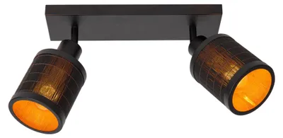 Zdjęcie produktu dla Lampa sufitowa bambusowe abażury TAGALOG 2xE27 40W Lucide