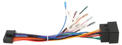 20-poliger ISO-Kabeladapter für Autoradio, 16 cm, 32x32x27 mm