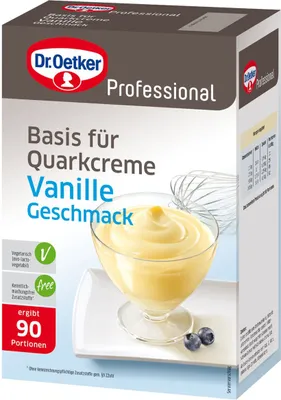 Immagine prodotto di Dr. Oetker Professional base per crema quark gusto vaniglia 1000g