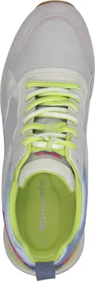 Produktbild von Tamaris Damen Sneaker Ledermix Retro Style lose Einlagen 1-23741-43, Größe:41 EU, Farbe:Grau