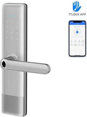 Produktbild von BOT TTLock smart Griff H3 silber