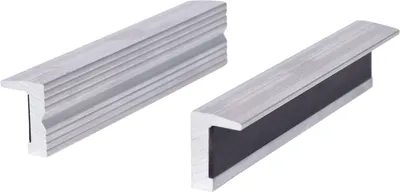 Image de KS-Tools Mâchoires de protection en aluminium, à structure fine, magnétiques, protection du matériau, 100-175 mm Taille:140 mm