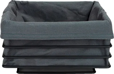 Produktbild von Justinus Brotkorb Lifestyle schwarz-matt anthrazit rechteckig Servierkorb modern