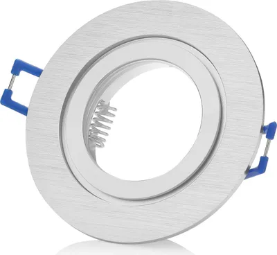 Produktbild von Sweet LED Einbaustrahler Bad IP44 Deckenspots Aluminium gebürstet GU10 Strahler
