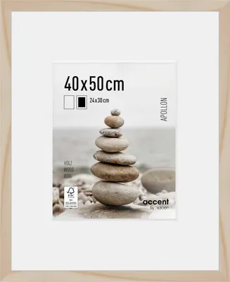 Produktbild von accent by nielsen Holz Bilderrahmen Apollon, 40x50 cm, Natur