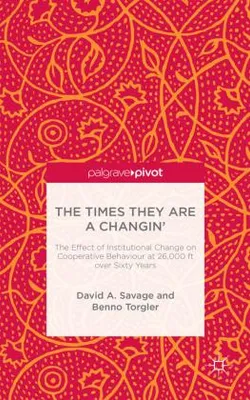 Produktbild von The Times They Are A Changin'