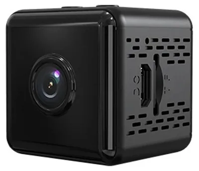 Produktbild von Mini WLAN Kamera 4K, Weitwinkel Kamera mit Nachtsicht, Bewegungssensor und Akku für Innenbereich