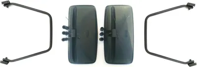 Produktbild von 2x Seitenspiegel Beheizt 410x205mm Außenspiegel Traktor ř15-30 Spiegelhalter SET