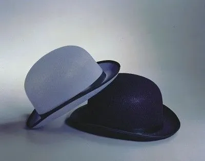 Produktbild von Melone schwarz Gr. 61 Karneval Fasching