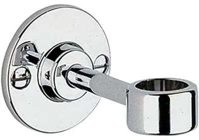Rohrschelle 18 mm, Holz, silber, 1 Stück