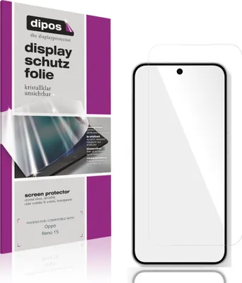 Image de 4x Film de protection d'écran pour Oppo Reno 15 protecteur clair dipos