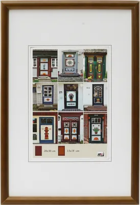 Produktbild von Holz Bilderrahmen NEW YORK 20x30 Dunkelbraun