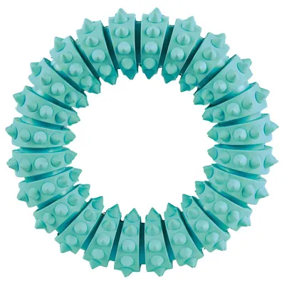 Produktbild von Trixie Denta Fun Ring, Mintfresh, Naturgummi